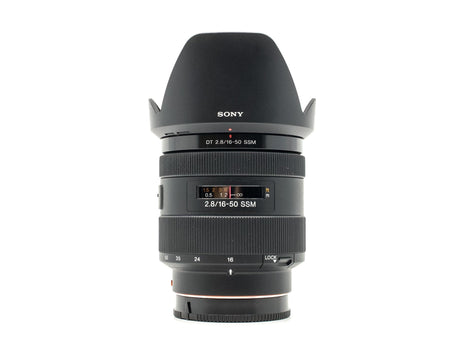 Sony DT 16-50mm f/2.8 SSM - Sony A-fattning