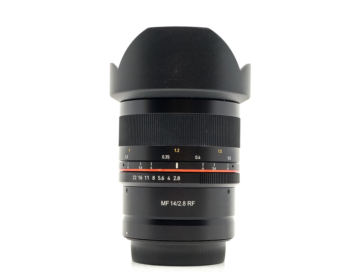 Samyang MF 14mm f/2.8 - Canon RF-fattning · imagen principal