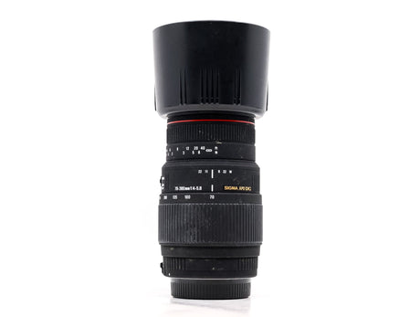 Sigma 70-300mm f/4-5.6 APO DG Macro - Sigma SA-fattning