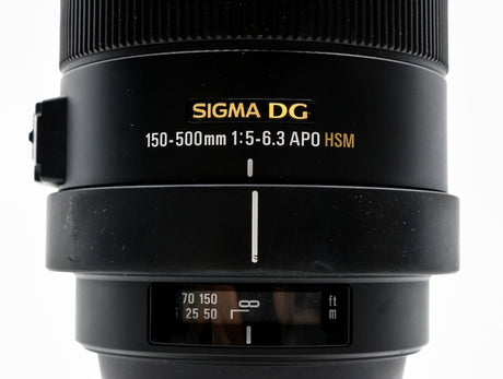 Sigma 150-500mm f/5-6.3 APO DG OS HSM - Nikon-fattning
