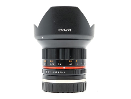 Rokinon 12mm f/2 NCS CS - Canon EF-M-fattning
