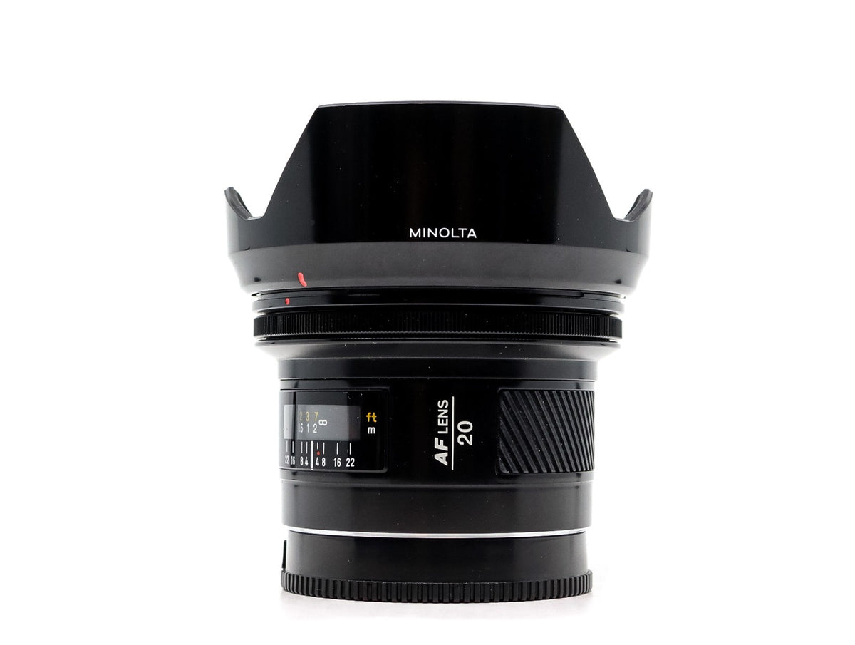 Minolta AF 20mm F/2.8 - Sony A-fattning · main image