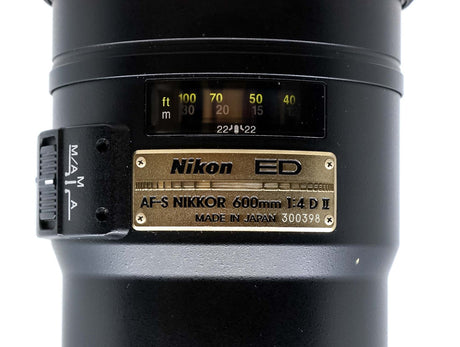 Nikon AF-S Nikkor 600mm f/4D IF-ED II