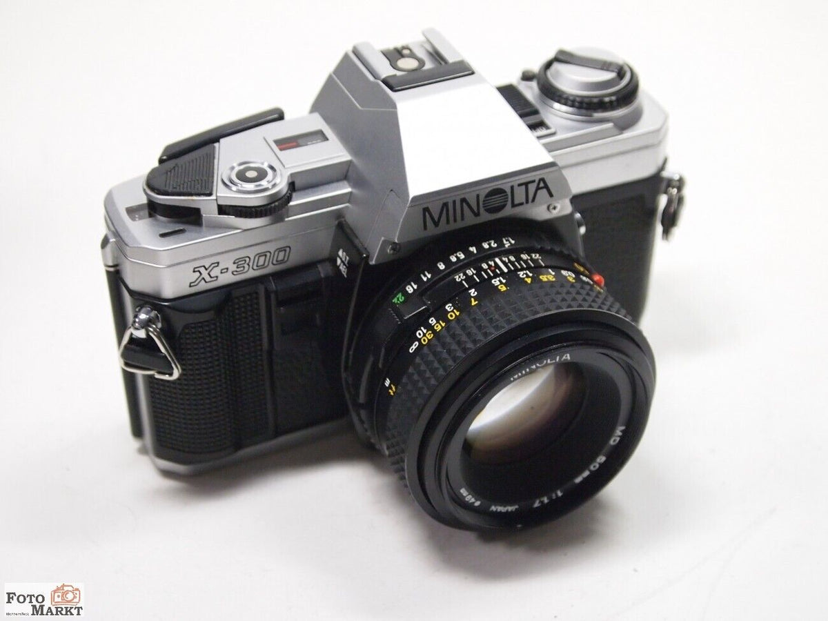 Minolta X300 + MD 50mm 2.0 - SLR 35mm Film Camera · main image