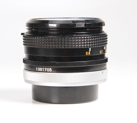 Canon FD 50mm 1:1.8 S.C. Fastbrännvidd för analoga kameror