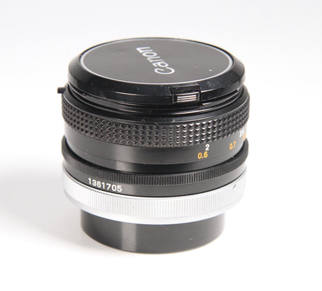 Canon FD 50mm 1:1.8 S.C. Fastbrännvidd för analoga kameror