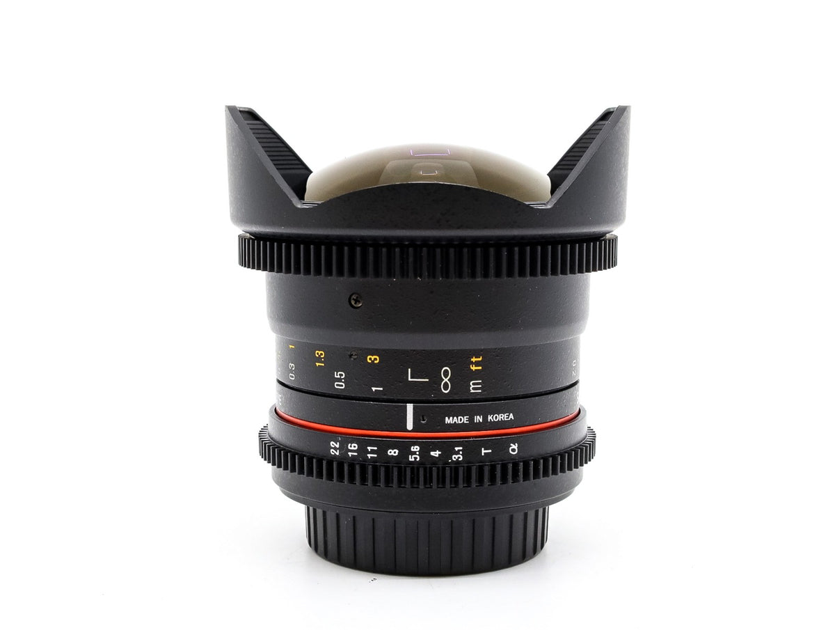 Samyang 12mm T3.1 Cine VDSLR ED AS NCS Fisheye - Sony FE Fit · imagen principal