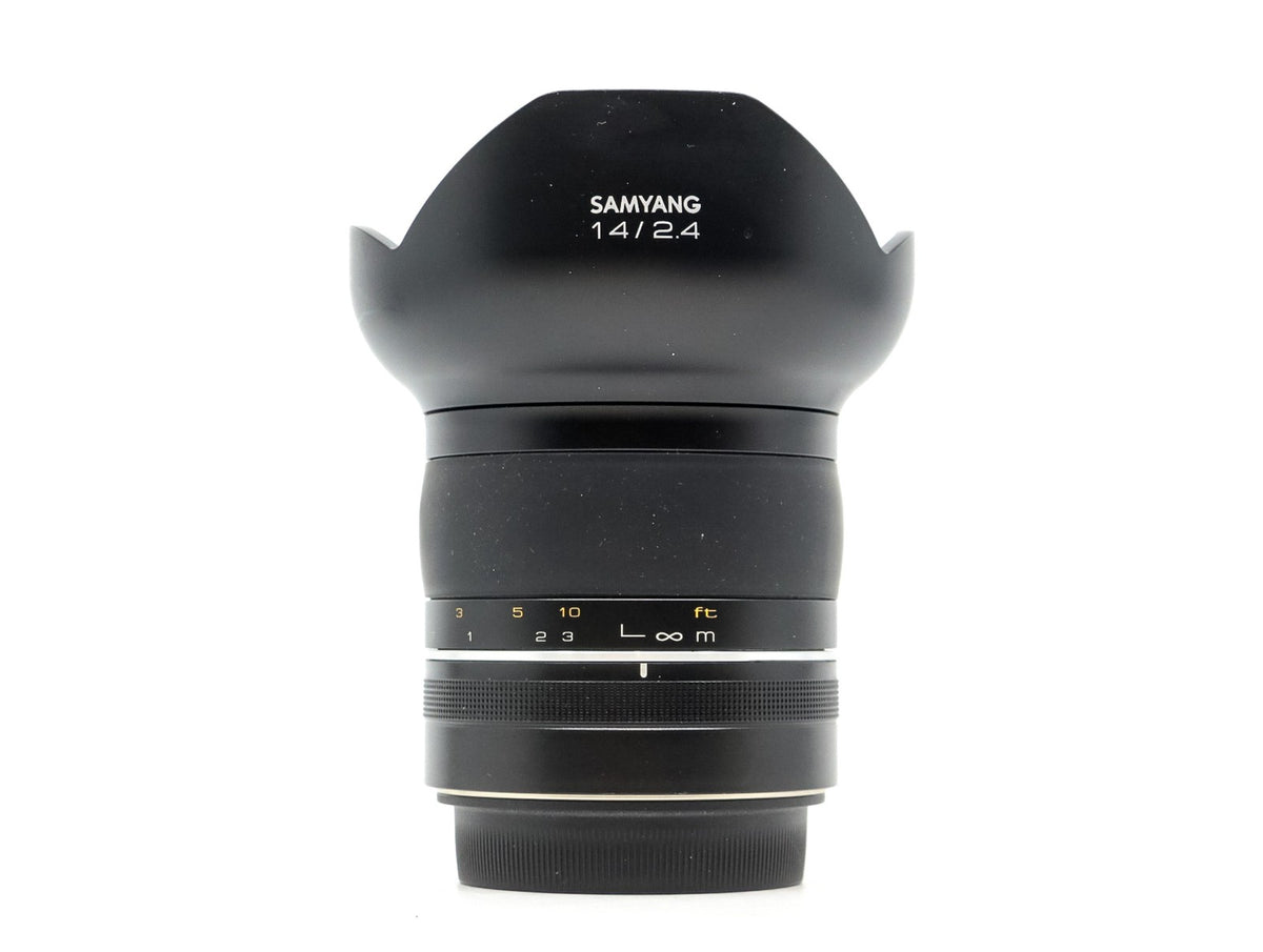 Samyang 14mm f/2.4 XP - Canon EF-fattning · imagen principal