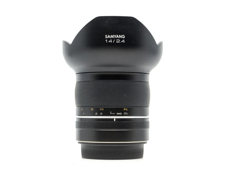 Samyang 14mm f/2.4 XP - Canon EF-fattning