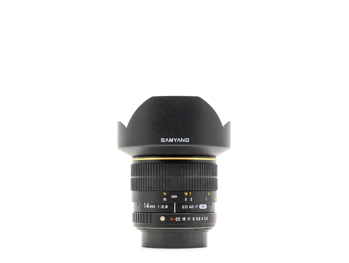 Samyang 14mm f/2.8 ED AS IF UMC - Pentax-fattning · imagen principal