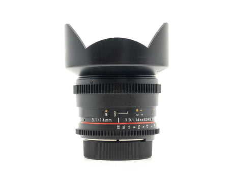 Samyang 14mm T3.1 ED AS IF UMC II - Nikon-fattning