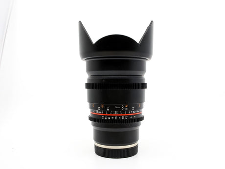 Samyang 16mm T2.2 VDSLR ED AS UMC CS II - Sony E-fattning