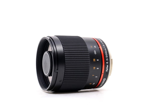 Samyang 300mm f/6.3 Reflex ED UMC CS - Sony E-fattning