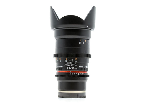Samyang 35mm T1.5 AS UMC II - Sony FE-fattning