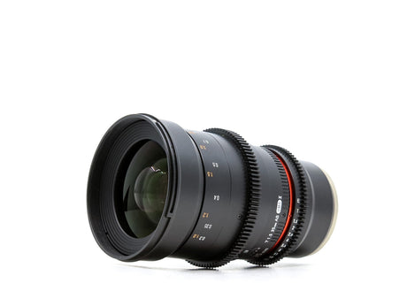 Samyang 35mm T1.5 AS UMC II - Sony FE-fattning