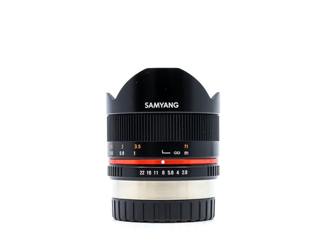 Samyang 8mm f/2.8 UMC Fisheye II - Fujifilm X-fattning