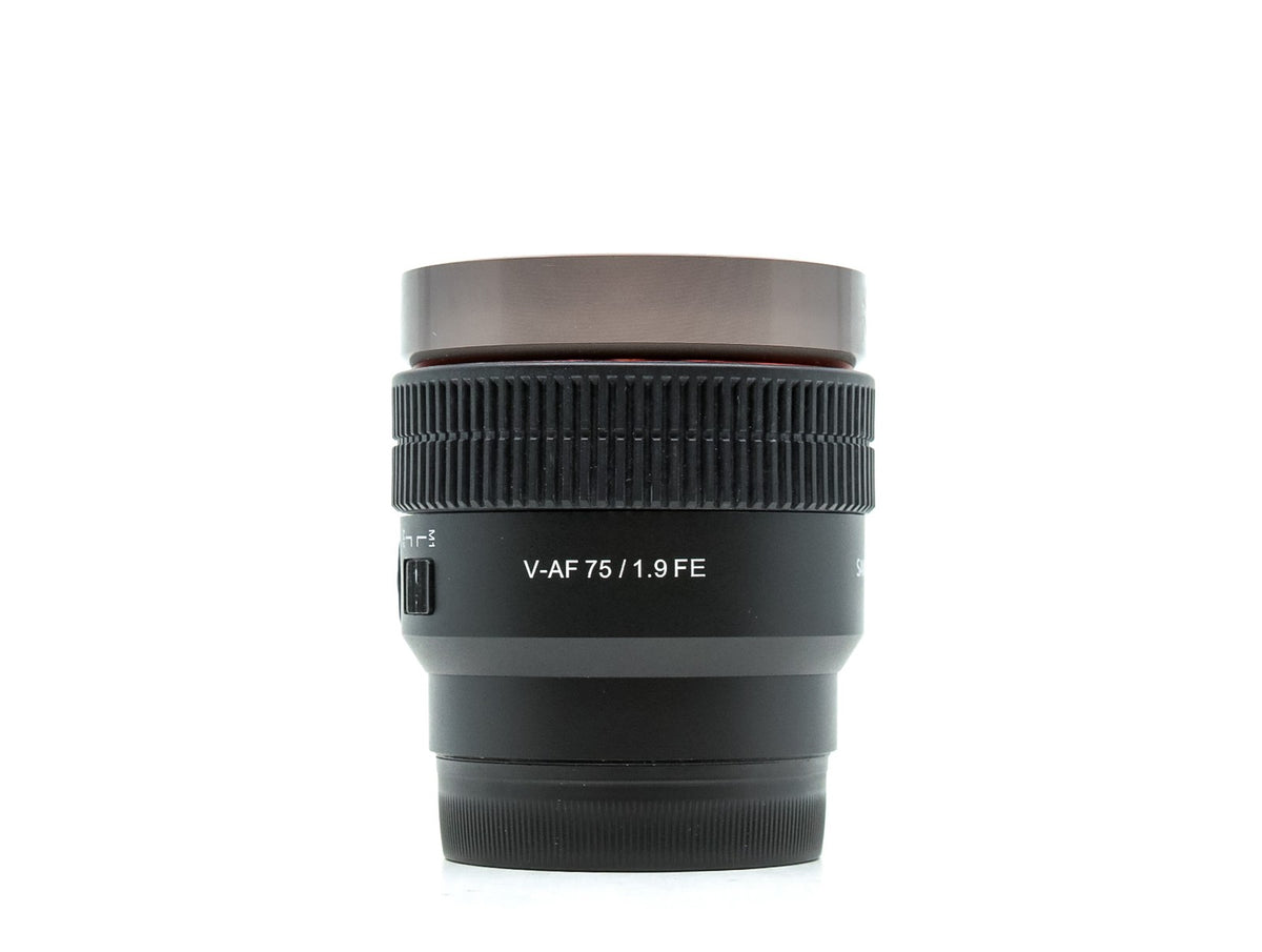 Samyang V-AF 75mm T1.9 Cine - Sony FE-fattning · imagen principal