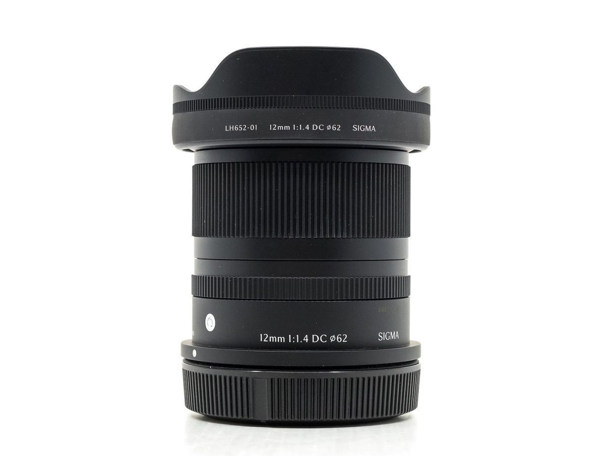 Sigma 12mm f/1.4 DC Contemporary - Canon RF-fattning · imagen principal
