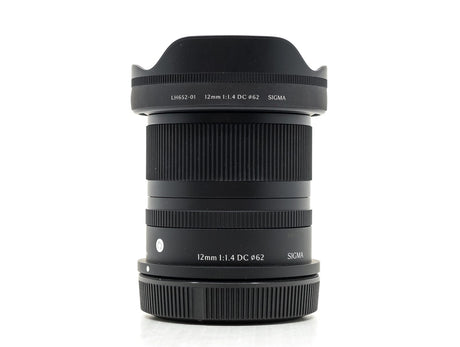 Sigma 12mm f/1.4 DC Contemporary - Canon RF-fattning