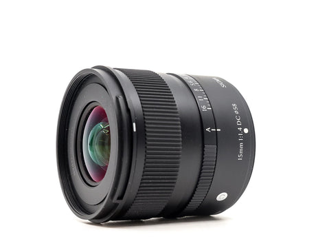 Sigma 15mm f/1.4 DC Contemporary - Fujifilm X-fattning