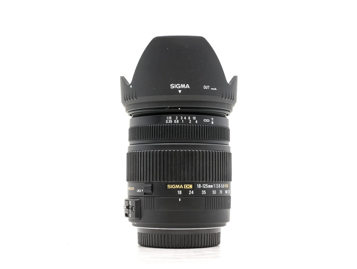 Sigma 18-125mm f/3.8-5.6 DC OS HSM - Sigma SA-fattning · main image