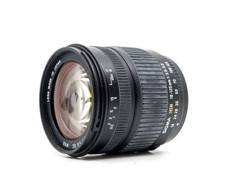 Sigma 18-125mm f/3.5-5.6 DC - Pentax-fattning
