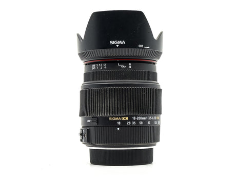 Sigma 18-200mm f/3.5-6.3 II DC HSM - Pentax-fattning