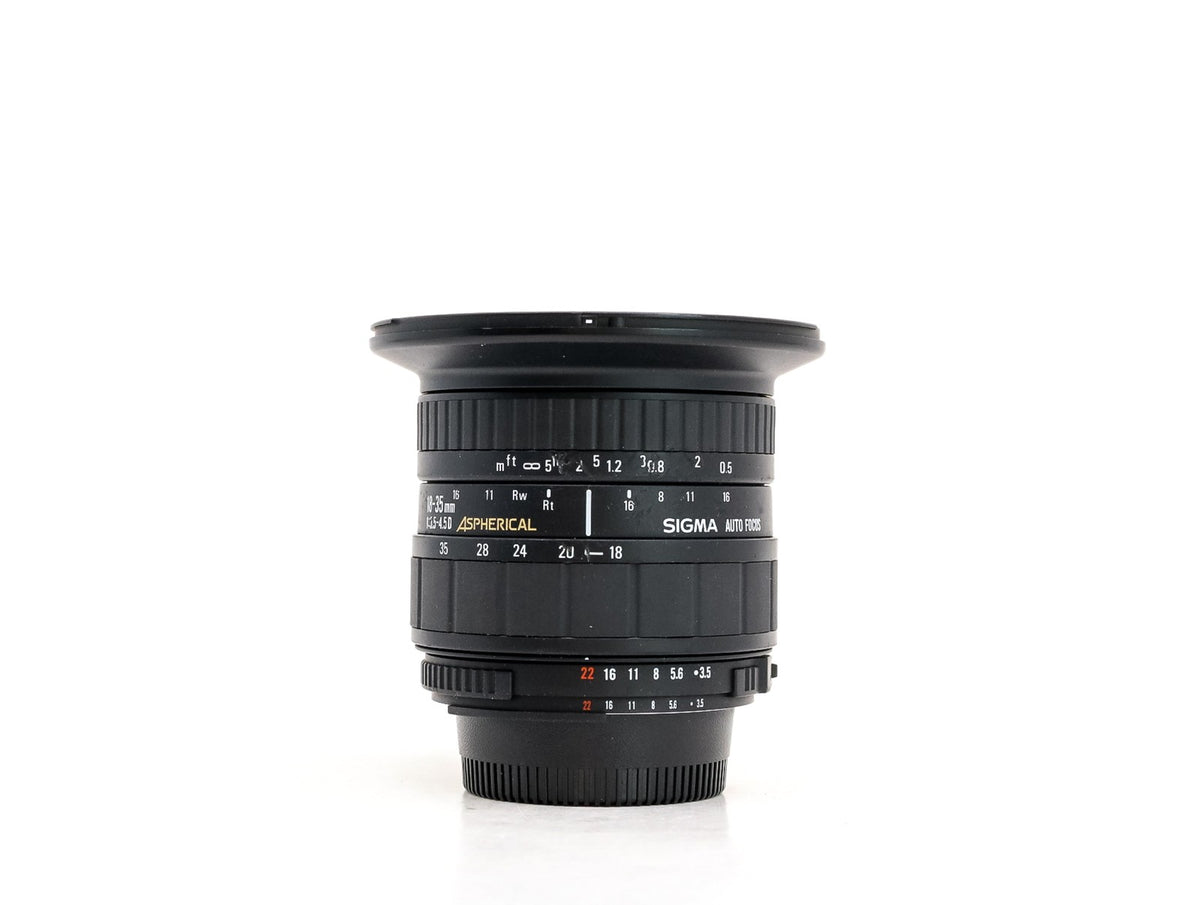 Sigma 18-35mm f/3.5-4.5 Aspherical - Nikon-fattning · imagen principal