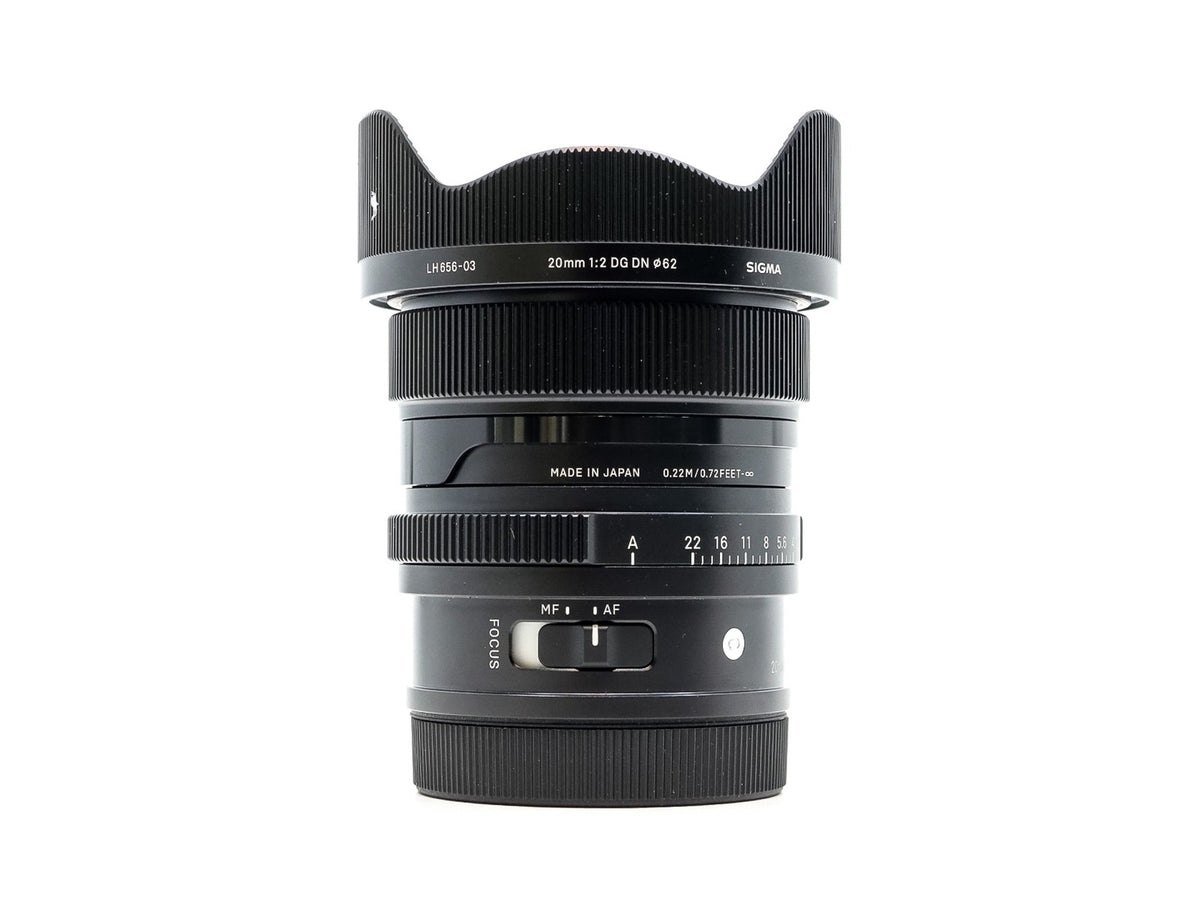 Sigma 20mm f/2 DG Contemporary - L-fattning · imagen principal