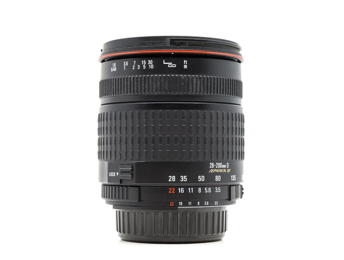 Sigma 28-200mm f/3.5-5.6 Aspherical IF Macro - Nikon Passning · imagen principal