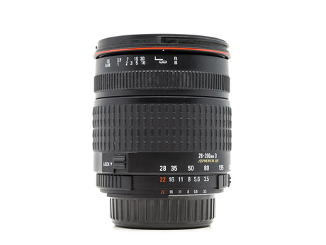 Sigma 28-200mm f/3.5-5.6 Aspherical IF Macro - Nikon Passning