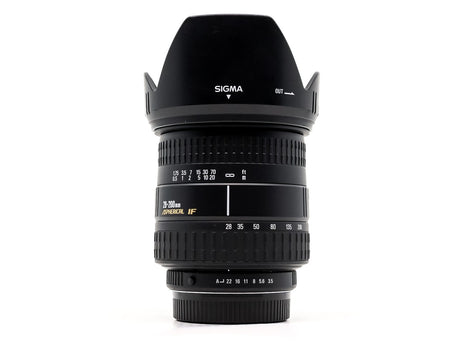 Sigma 28-200mm f/3.5-5.6 Aspherical IF Macro - Sigma SA-fattning