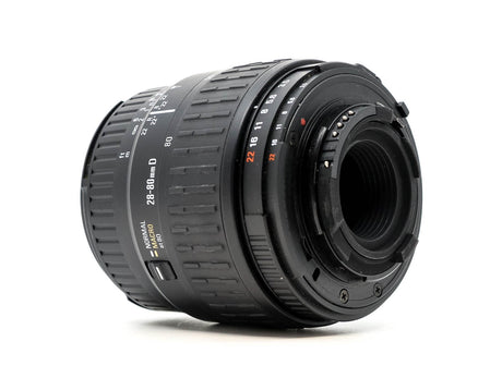 Sigma 28-80mm Aspherical f/3.5-5.6 Macro - Nikon-fattning