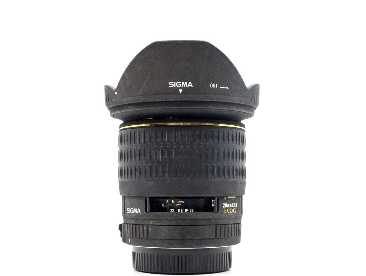 Sigma 28mm f/1.8 EX DG Macro - Sigma SA-fattning · imagen principal