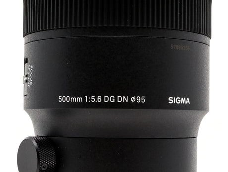 Sigma 500mm f/5.6 DG DN OS SPORT - Sony FE-fattning