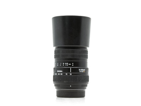 Sigma 55-200mm f/4-5.6 DC - Nikon-fattning