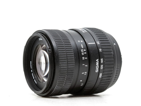 Sigma 55-200mm f/4-5.6 DC - Nikon-fattning
