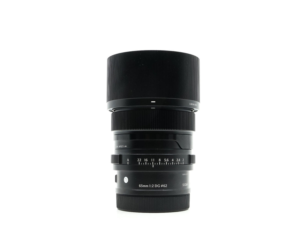 Sigma 65mm f/2 DG Contemporary - L-fattning · imagen principal