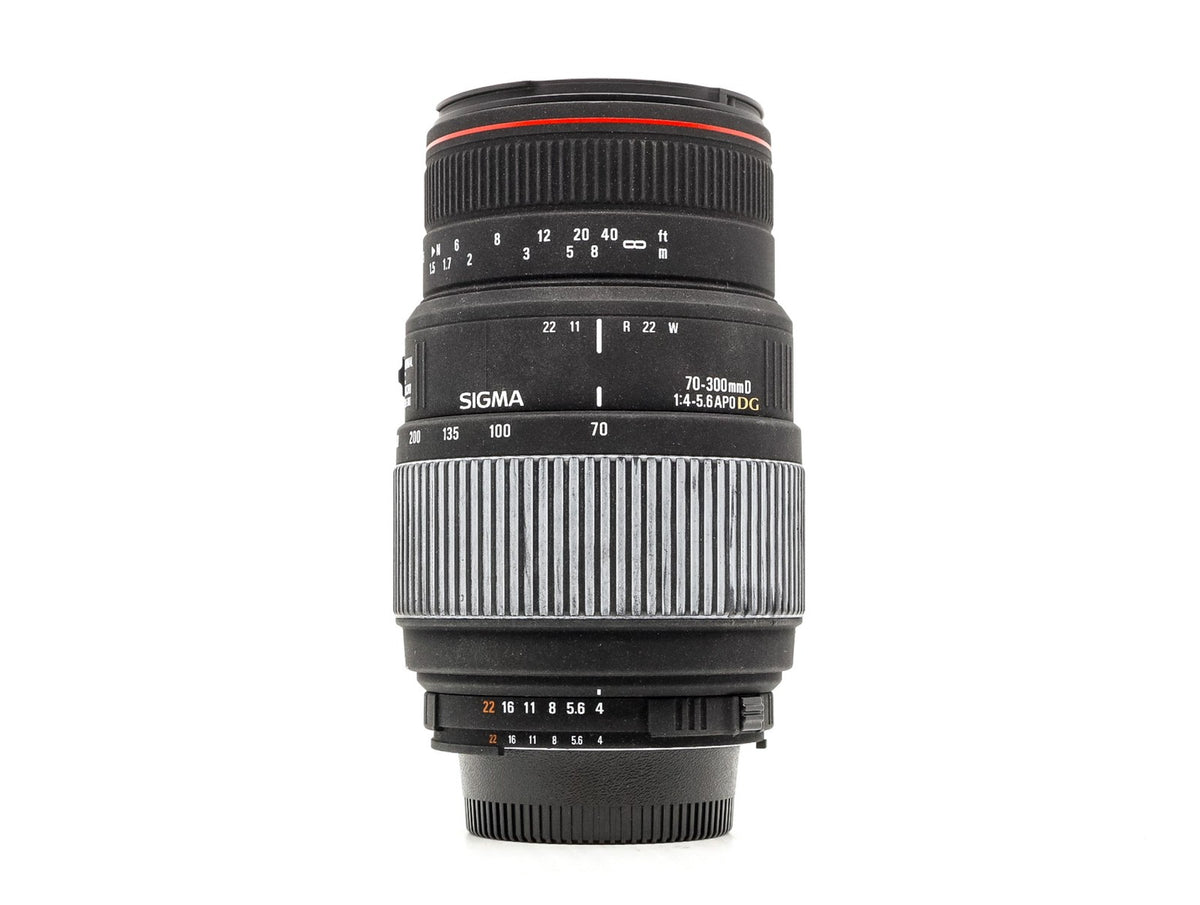 Sigma 70-300mm f/4-5.6 D APO DG Macro - Nikon-fattning · imagen principal