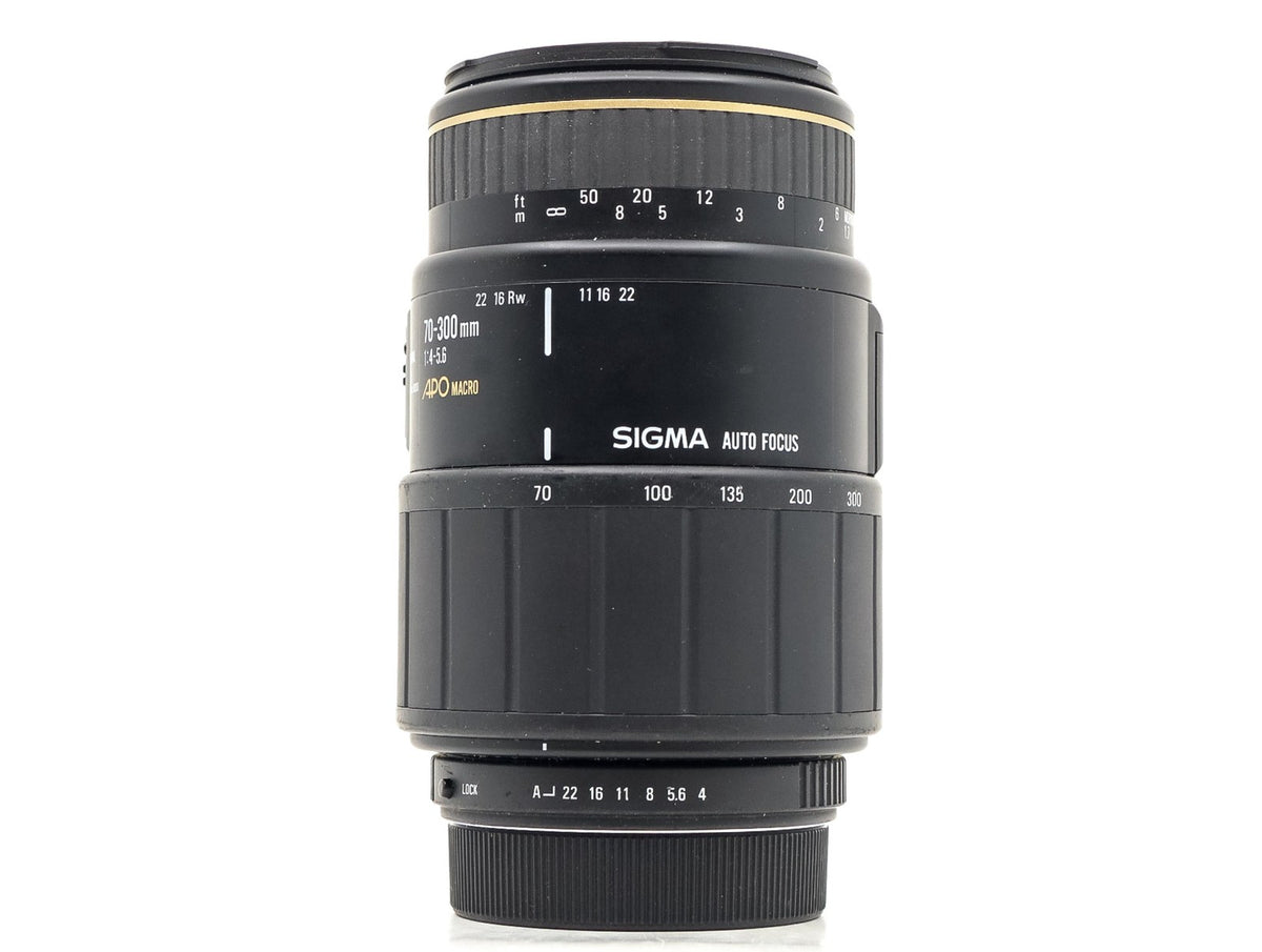 Sigma 70-300mm f/4-5.6 APO Macro - Pentax-fattning · imagen principal