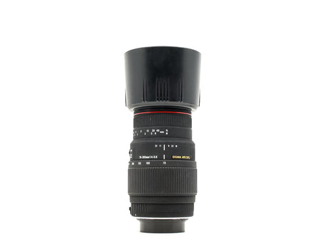 Sigma 70-300mm F/4-5.6 Macro - Sigma SA-fattning