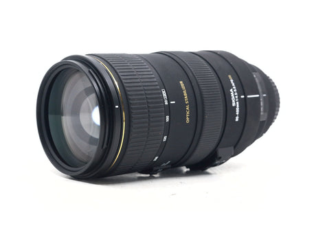 Sigma 80-400mm f/4.5-5.6 EX APO DG OS - Canon EF-fattning