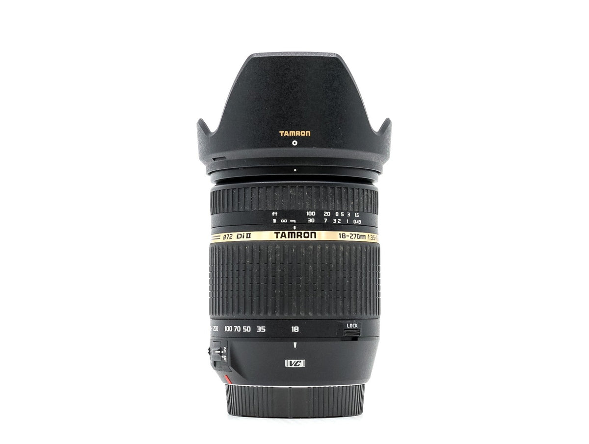 Tamron AF 18-270mm f/3.5-6.3 Di II VC LD Aspherical (IF) Macro - Canon EF-S-fattning · imagen principal