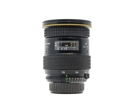 Tokina 28-70mm f/2.8 AT-X AF - Nikon-fattning