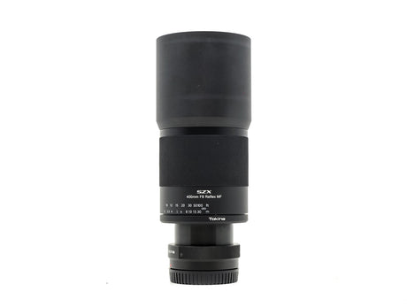 Tokina SZX 400mm f/8 Reflex MF - Sony FE-fattning