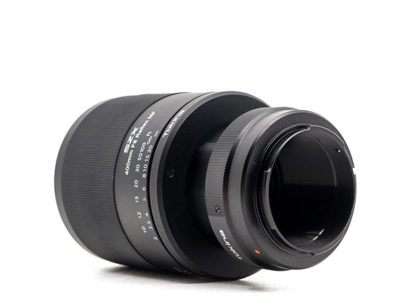 Tokina SZX 400mm f/8 Reflex MF - Sony FE-fattning