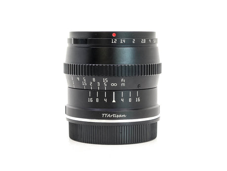 TTArtisan 50mm f/1.2 - L-fattning