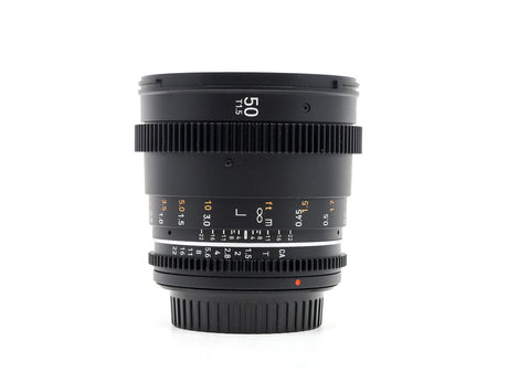 Samyang 50mm T1.5 Cine VDSLR MK2 - Canon EF-fattning