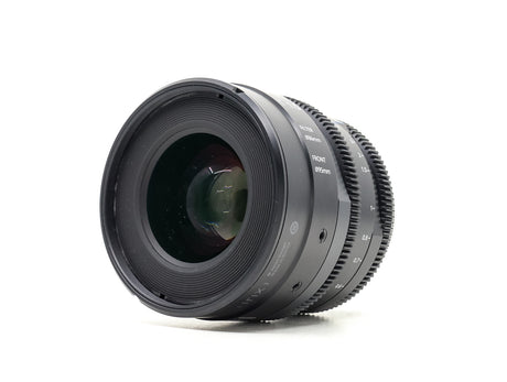 Irix 45mm T1.5 Cine - Canon EF-fattning