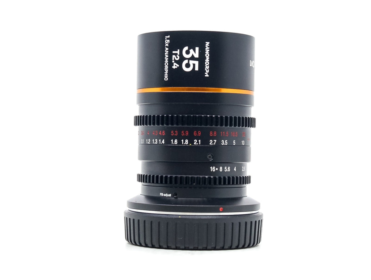 Venus Laowa 35mm T2.4 Nanomorph [Amber Flare] - Canon RF Fit · imagen principal